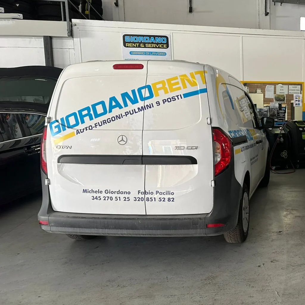 furgone mercedes citan giordano rent 1